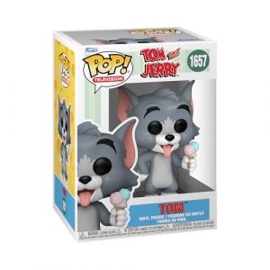 Image de Funko Pop! TV: Tom & Jerry - Tom - Tom and Jerry - Tom et Jerry - Figurine en Vinyle &agrave; Collectionner - Id&eacute;e de Cadeau - Produits Officiels - Jouets pour Les Enfants et Adultes - TV Fans
