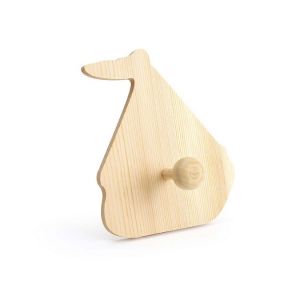 Graine Créative Patère en bois bateau - 12,5 x 17 cm