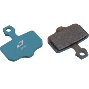 Jagwire Sport Organic Disc Brake Pads SRAM Level TL/T/DB/Avid/Mag/1/3/5/7/9/X0/XX 25 Pairs, bleu/noir Plaquettes