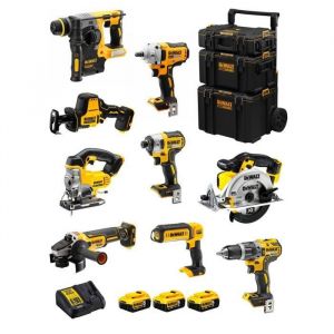 Dewalt Kit DWK900 (DCD796 DCH273 DCG405 DCF887 DCF894 DCS331 DCS391 DCS369 DCL050+ 3x5,0AhDCB115 Caddy 3en1)