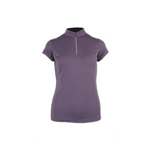 Horze T-shirt d'entra&icirc;nement zipp&eacute; femme Mina