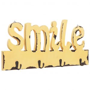 Image de VidaXL Porte-manteau mural SMILE 50x23 cm