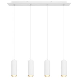 Globo 57911-4HW - Suspension filaire ROBBY 4xGU10/35W/230V blanche