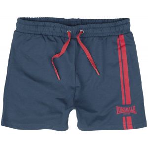 Lonsdale Ardcharnich Shorts, Bleu Marine/Rouge, XXL Homme