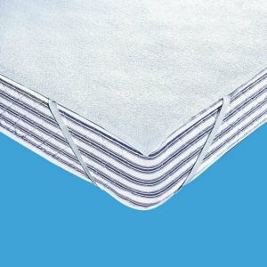 Alèse plateau éponge imperméable antiacarien Blanc Taille 140x190 cm;160x200 cm;80x190 cm;90x190 cm