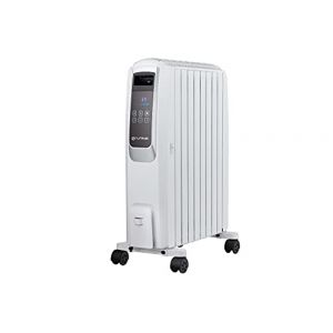 Huile de radiateur n érique 8 éléments Grunkel RAC 8 PIROS DIGITAL