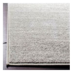 Tapis de salon interieur en gris clair & gris, 122 x 183 cm