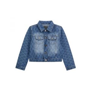 Guess Veste enfant RIGIF DENIM JACKET Bleu - Taille 10 ans,12 ans,14 ans,16 ans