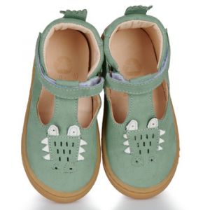 Easy Peasy Baskets montantes enfant MY DODU SALOME CROCO Vert - Taille 24