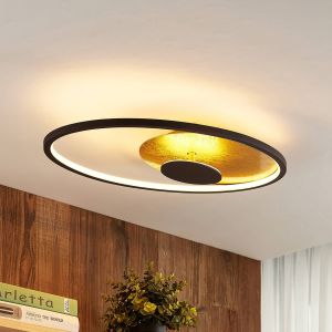 LED Plafonnier à intensité variable 'Feival' en métal pour salon & salle à manger