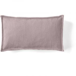 Stella - coussin - en velours côtelé - 32x57 cm - Rose