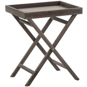 Image de CLP Table d'ap pliable Simone marron fonc&eacute;