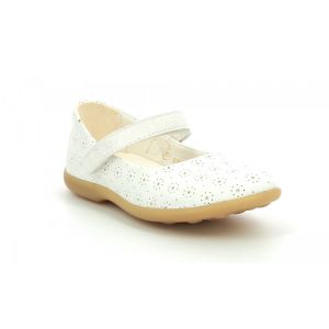 Image de Kickers AMBELLIE, Ballerines Femme, Blanc Perfo, 36 EU