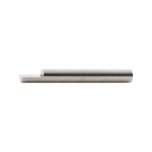 Wilke Werner - bauche de lancette en carbure monobloc, forme a, une face ébauchée, ø - h6 : 2,0 mm, Long. totale 50 mm, Long. coupe 3,5 mm