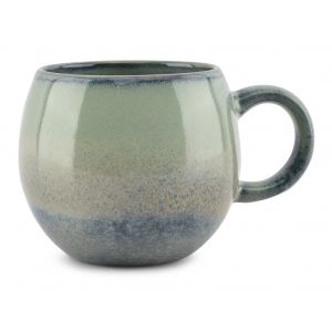 Salt & Pepper Mug rond bleu-vert 40cl