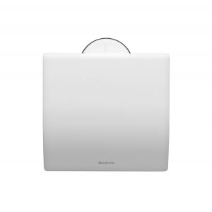 Brabantia Porte papier toilette en acier inoxydable avec clapet
