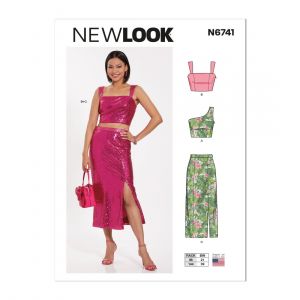 Patron New Look 6741 - Robe deux pièces du 34 au 46 (FR)(...) -