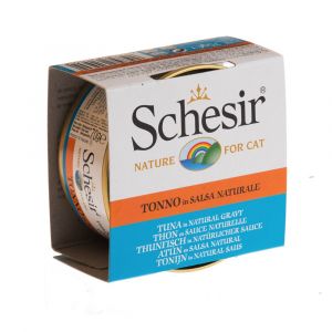 Image de Schesir en sauce b/70g - Thon pour chat