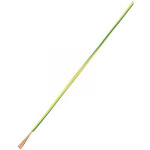 Tru Components Fil de câblage LiFY 1571022 1 x 0.75 mm² vert-jaune 100 m