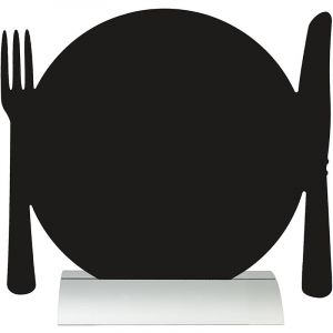 Securit Ardoise de table socle alu - Bière