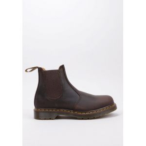 Dr. Martens Boots style Chelsea avec surpiq&ucirc;res et tirette &agrave; l'arri&egrave;re Marron - Taille 41