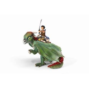 Schleich Figurine Le monde des Elfes: Kishay et l'aigle Dragon