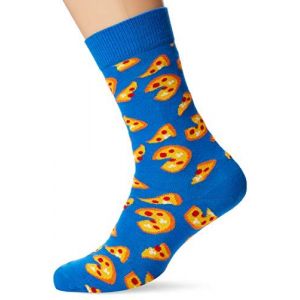 Happy socks Pizza Sock - Chaussettes multifonctions taille 41-46, bleu