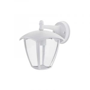 Optonica Applique E27 Aluminium Blanche étanche IP44 Eclairage Bas