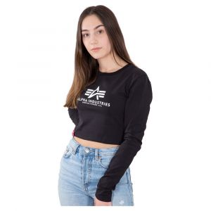 Alpha industries Basic Cropped, taille S, femme, noir
