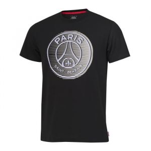Psg T-shirt - PARIS SAINT GERMAIN - Collection officielle - Noir - Enfant - Manches courtes
