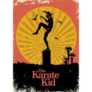 Pyramid Posters Poster Rock à Gogo Karaté Kid - Sunset
