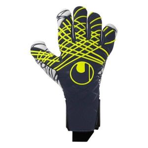 Uhlsport Gants De Gardien Prediction Ultragrip Sc - Bleu Marine/blanc/jaune Fluo, pointure 7 - ['Bleu'] - Taille 7