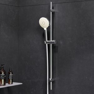 Set de douche 1 jet, flexible et barre, Chromé F01TA000 Hit AM.PM