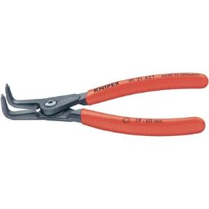 Knipex 49 21 A21 - Pince coudée de précision pour circlips extérieurs 19-60 mm