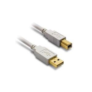 Metronic 495211 - Cordon USB 2.0 Mâle A / Mâle B 3m
