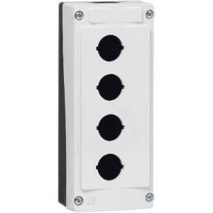 Baco Boîtier vide 224204 4 emplacements (L x l x h) 173 x 74 x 47.9 mm gris-noir 1 pc(s)