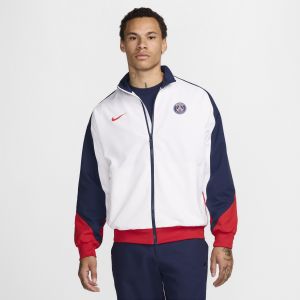 Nike Veste de foot Dri-FIT Paris Saint-Germain Strike pour homme - Blanc - Taille XXL - Male
