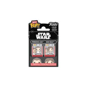 Funko Figurine Bitty Pop! 2pcs - Star Wars - Leia & Han