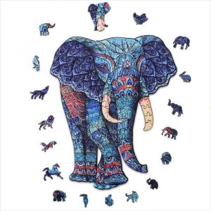 Acropaq-PUZA4E Puzzle, PUZA4E, Elephant, A4