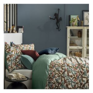 Essix Housse de Couette Unie en Percale de Coton, Jane Cruise, 260x240cm