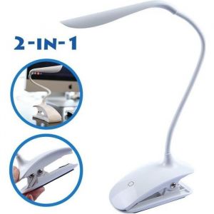 Lampe de table avec LED - Flexible et réglable - USB Rechargeable - 3 niveaux de lumière