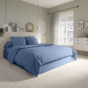 Dodo Housse de couette Coton Bleu 220x240 cm