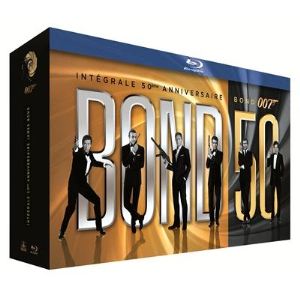 Coffret James Bond : Le cube, Intégrale - 22 films