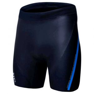 Image de Zone3 Originals Short pour flottabilité 5/3mm Homme, black/blue S Shorts de bain