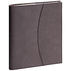 Exacompta 2002018E - Agenda semainier de bureau Horizons 20 Visuel Sésame - 15 x 21 cm - Janvier à décembre 2025 - Coloris taupe