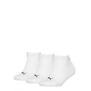 Puma 194010001 Chaussettes de Baskets, Blanc, 31-34 (Lot de 3) Mixte Enfant