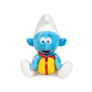 Otto Office Peluche schtroumpf farceur 33 cm - set doudou enfant collection schtroumpf + 1 carte tigre