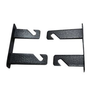 Bresser Set de Crochets muraux pour 2 Rouleaux de Fond - MB-16