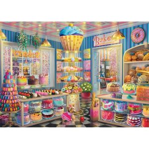 Schmidt Spiele 59785 Puzzle coloré Boulangerie 1000 pièces, Multicolore
