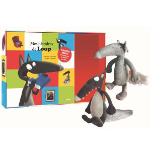 Image de Auzou editions Coffret loup 2 peluches Loup et Louve : Mes histoires de Loup